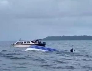 Speedboat Terbalik di Perairan Maratua, 1 Orang Hilang